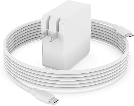 Superer 65W Type C Laptop Charger Fit for Samsung Galaxy Book Fast Charging Power Adapter Fit for Galaxy Book Pro 360 NP950QDB, NP930QDB NP935QDC 13.3 & 15.6 USB C