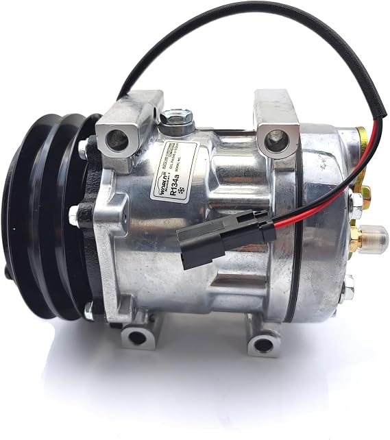 A/C Compressor 4229493/422-6493 3E-1906 415-2557 10S13C/447280-1730 Compatible with Caterpillar 305 306 307 CAT Excavator 307 307E 307E2 308E 308E2 Engine C2.6 C3.3B