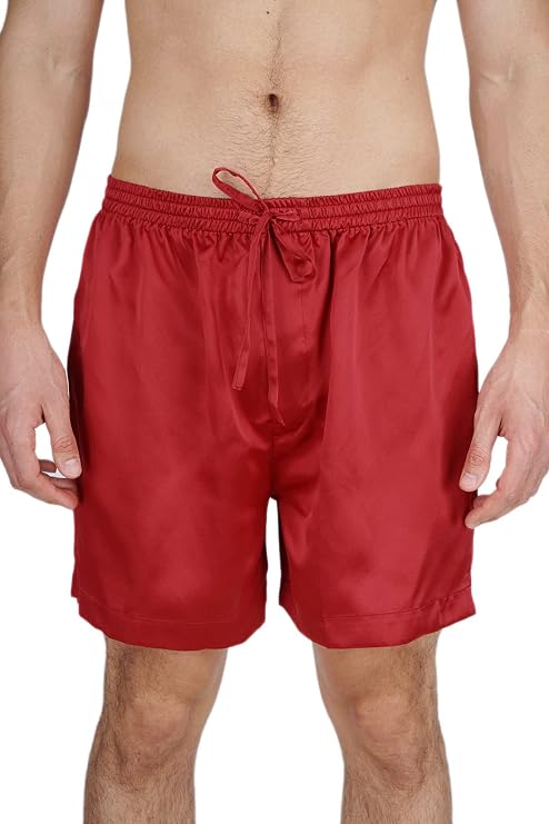 OSCAR ROSSA Men's 100% Mulberry Silk Boxer