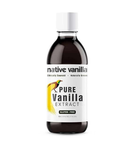 4oz Pure Vanilla Extract - 100% Real Vanilla Extract - Native Vanilla
