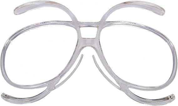Universal SKI AND SNOWBOARD GOGGLES Rx Prescription Adaptor. Optical Insert for Glasses Wearers That Fits Inside Most Adult Snow Goggles. For Men & Women. Also for Motocross