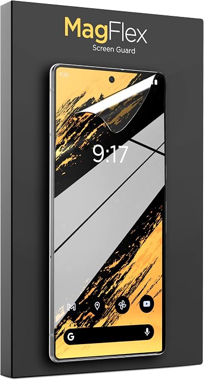 (2 Pack) MagFlex for Pixel 7 PRO Screen Protector (Fingerprint Sensor Compatible) Flexible Shockproof Glass Alternative for Google Pixel 7-PRO (Case Friendly)