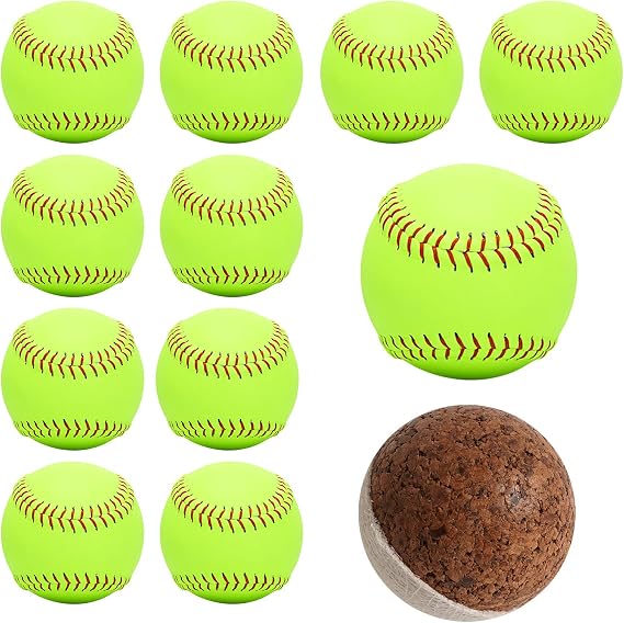 Practice Softballs Size 12 Inch Softballs. Fastpitch Softballs, Official 12 inch Size and Weight