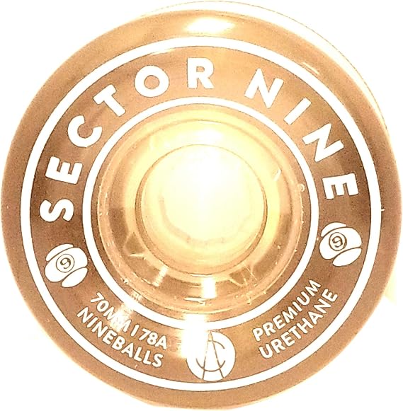 Sector 9 Nineballs Longboard Wheels 70MM 78A Smoke