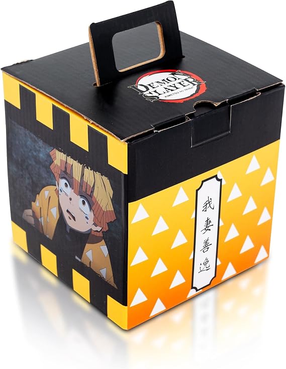 JUST FUNKY Demon Slayer: Kimetsu No Yaiba Zenitsu Agatsuma LookSee Mystery Blind Box | Includes 5 Anime Collectibles