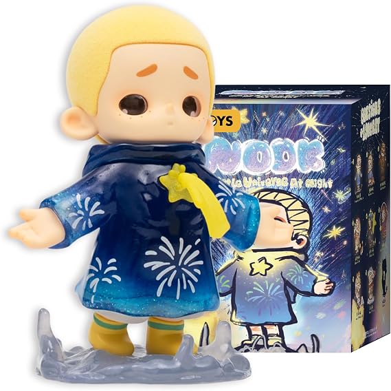 52TOYS Nook My Little Universe at Night 1PC, Collectible Toy Kawaii Action Figures Creative Gift Room Decor Desktop Decoration 3.5 Inch, Gift for Birthday Party