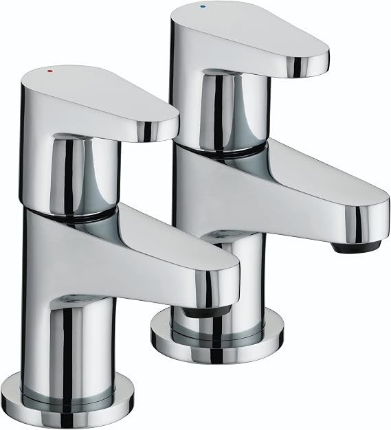 Bristan QST 1/2 C Chrome Plated Quest Basin Taps