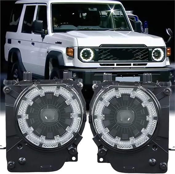 Car Front Lights Compatible With Toyota Land Cruiser LC76 LED Headlight 2024 Headlights LC79 Configure Automotive Accessories
