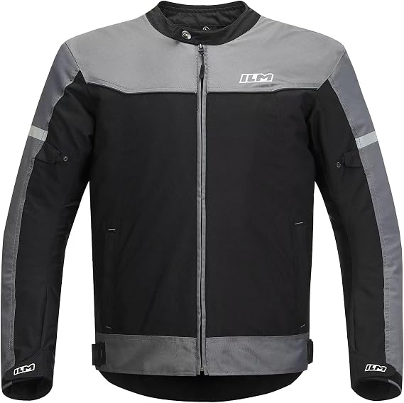 ILM Motorcycle Jacket with CE Armor Detachable Waterproof Liner for Men JF3