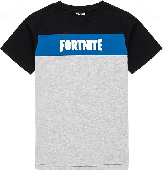 FORTNITE T-Shirt Boys Kids Colour Options Gamer Short Sleeve Top