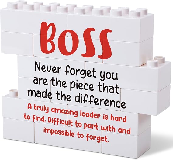 Sentimental Boss Gift - Meaningful Leader Thank You Milestone - Appreciation, Farewell, Retirement, Respect, Boss's Day Present for Mentor, Colleague, Manager, Supervisor