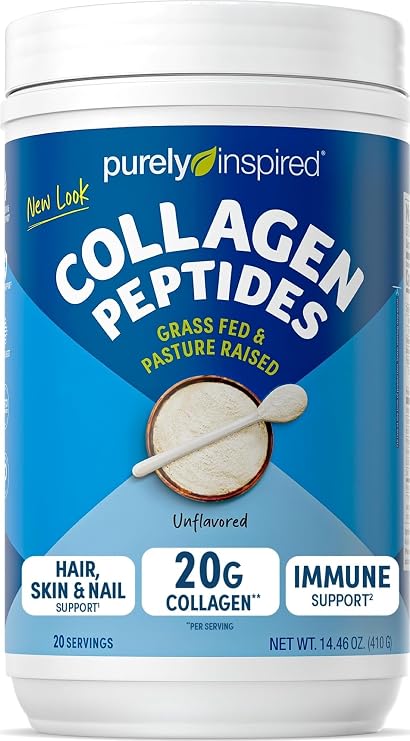 Purely Inspired Collagen Powder for Women & Men, Unflavored (20 Servings)