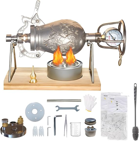 350ml Chinese Popcorn Cannon Machine, with 2 Bags