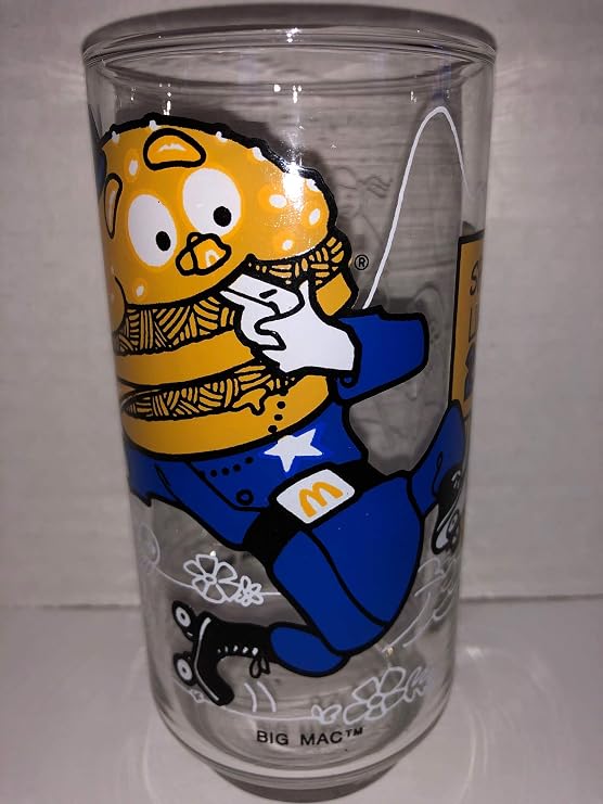 1977 McDonalds Big Mac Glass Tumbler