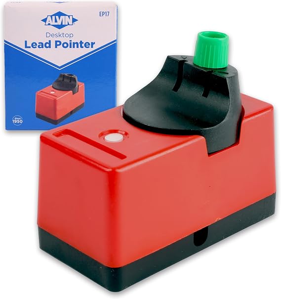 ALVIN, EP17, Compact Desktop Lead Pointer, Clamp To Fit Tables Up To 2" Thick