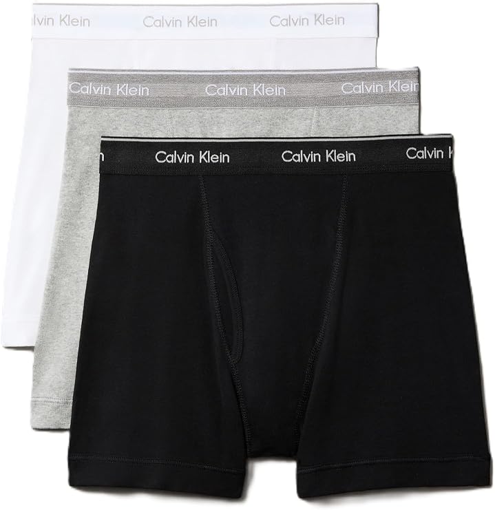 Calvin Klein Men`s Microfiber Stretch Boxer Briefs 3 Pack