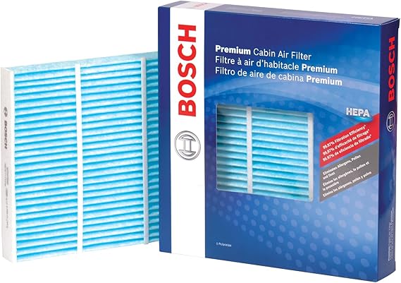 Bosch Cabin Filter - 6081C | Compatible with Select Ford Expedition, F-150, F-150 Lightning, F-250 , F-350 , F-450, F-550 Super Duty; Lincoln Navigator