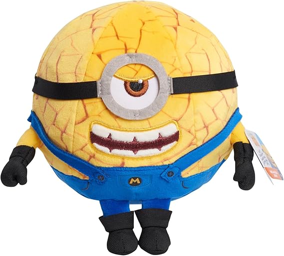 Illumination Minions Despicable Me 4 Squooshy Plush Mega Jerry, Kids Toys for Ages 3 Up by Just Play