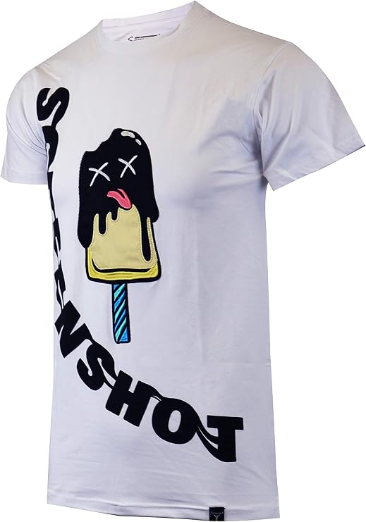SCREENSHOT-Premium TECH TEE NYC Streetwear Urban Patch Embroidery High Density Gel Print T-Shirt