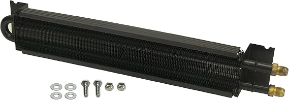 Derale 13221 Frame Rail Fluid Cooler , Black