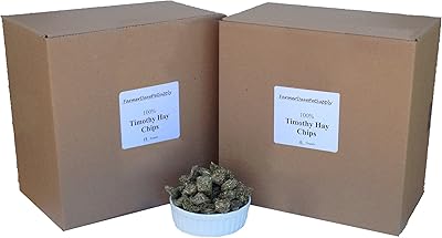 30 Pounds Premium Timothy Hay Chips for Pets