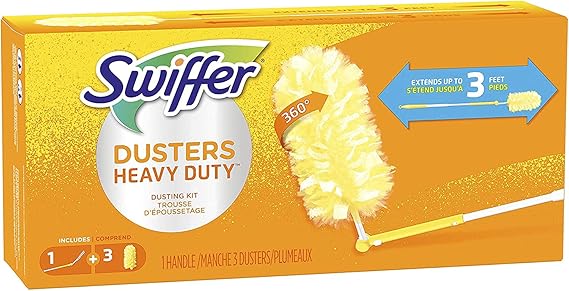 Swiffer 360 Dusters Extender Kit, Extends up to three feet