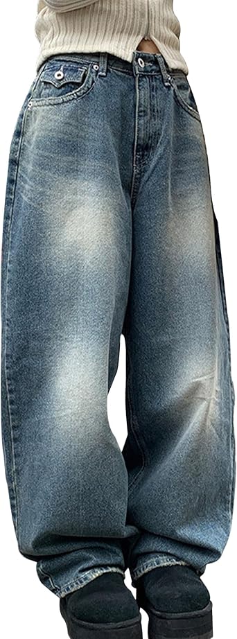 Baggy Jeans Y2k Pants for Teen Girls Cargo Jeans for Teen Girls Preppy Clothes