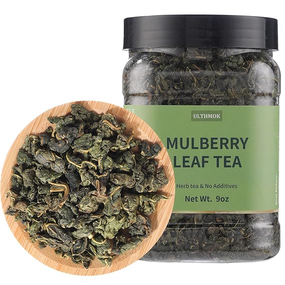Premium Natural Mulberry Leaf Tea 9 Oz/254.7g, Loose Leaf Tea,No Additives.