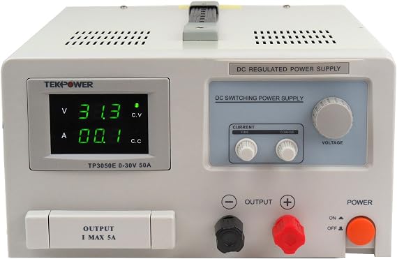 Tekpower TP3050E DC Adjustable Switching Power Supply 30V 50A Digital Display