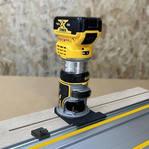 Guide Rail Adapter Fits Dewalt Router, Precise Straight Cuts