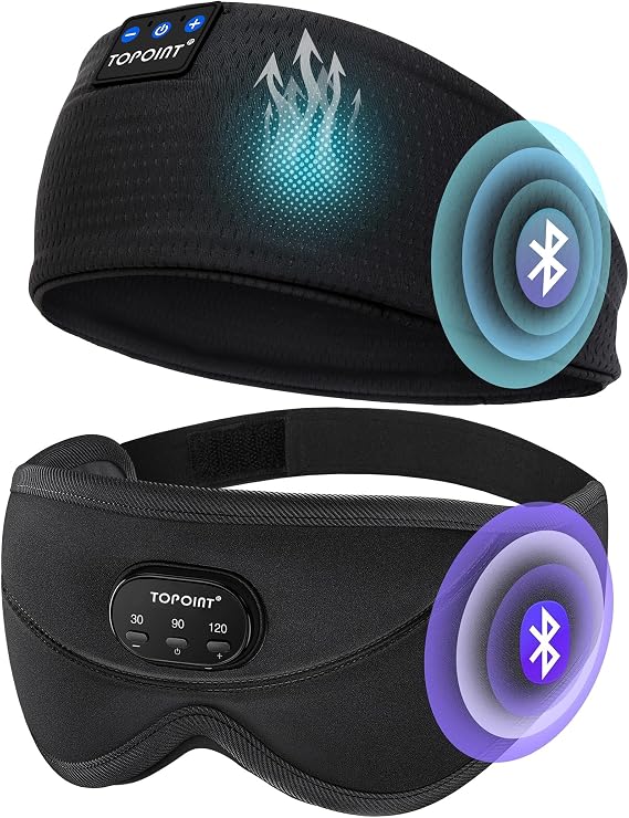Bluetooth Headband and Bluetooth 3D Sleep Mask