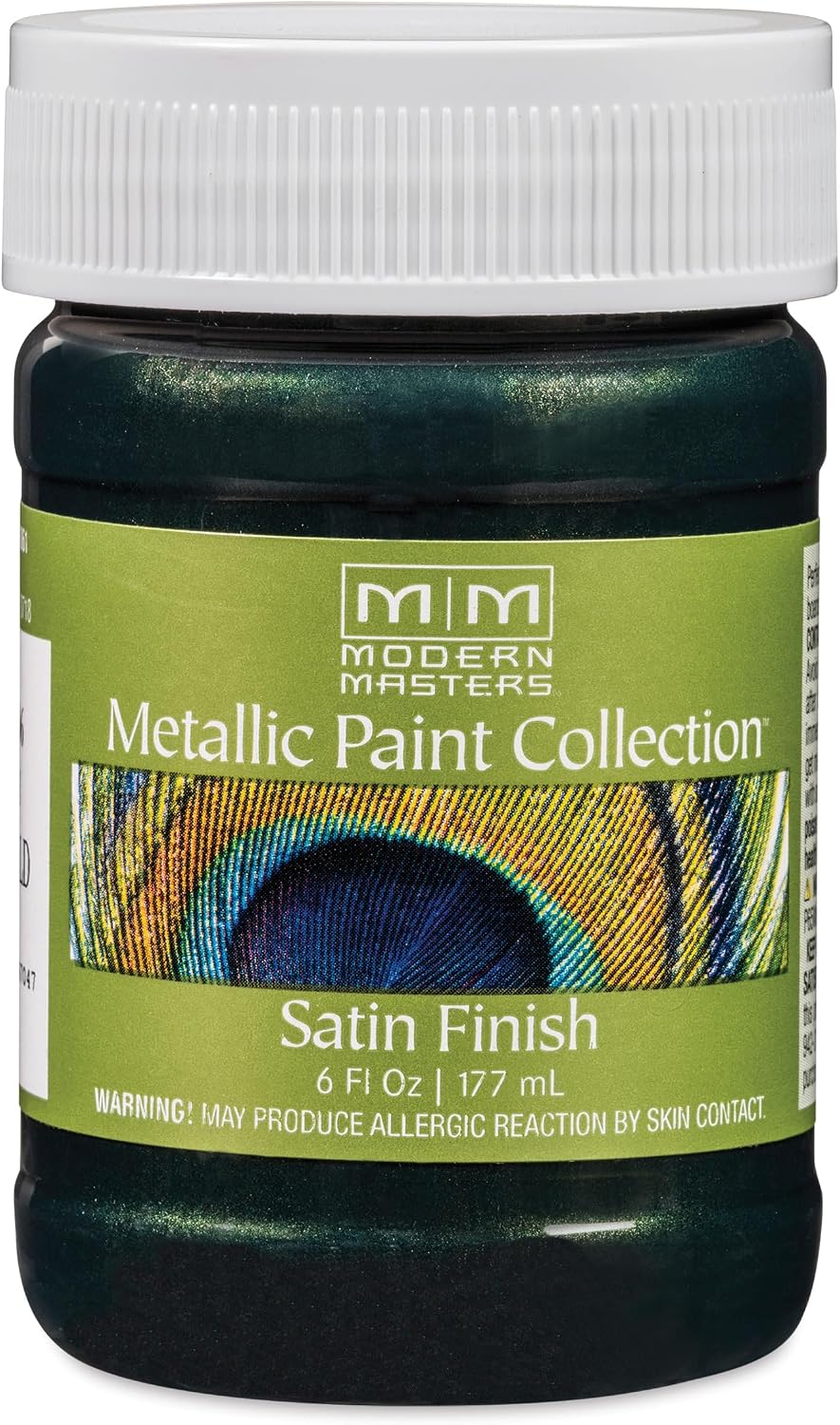 Rust-Oleum Modern Masters Metallic Paint Emerald, 6 oz