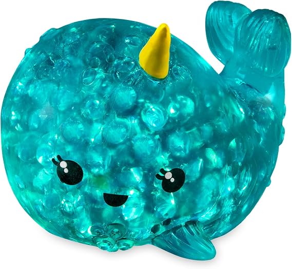 Squishies Bubbleezz Super Jelly Nina Narwhal