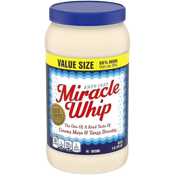 Miracle Whip Original Dressing (48 oz Jar)