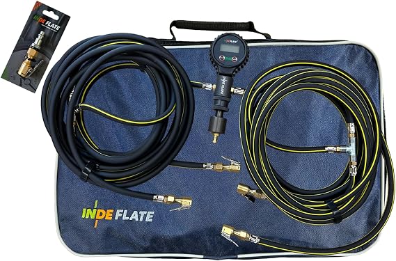 IN DEFLATE 4 Hose Tire Inflation and Deflation Tool (Digital Gauge)