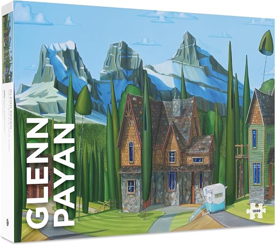 Pomegranate 1000-Piece Jigsaw Puzzle for Adults, Glenn Payan's Happy Days are Here Again, Matte Finish, Snug Fit
