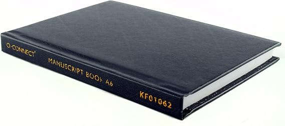 Q-Connect Feint Ruled Casebound Notebook 192 Pages A6