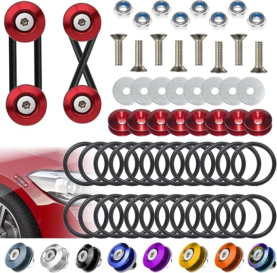 BFXM Universal Bumper Clips, Front Rear Bumper Quick Release Kit
