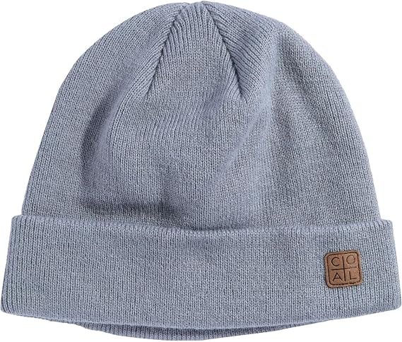 Coal Headwear Harbor Fisherman Beanie Hat - Fine Gauge Everyday Knit, Low Profile Roll Up, Versatile Slouch - Everyday Style