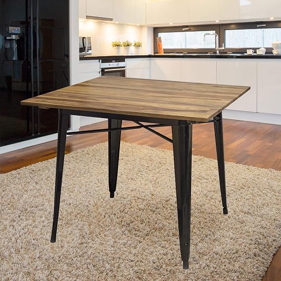 Buffalo Tools SWTB36 Sheesham Wood Table Blk 36In