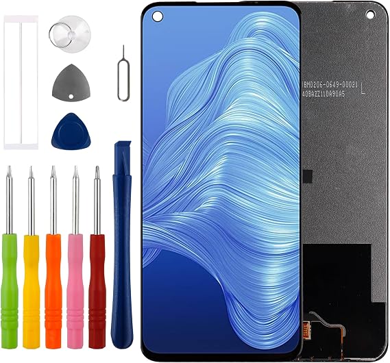 Duotipa 6.5" LCD Display for Realme 7 5G RMX2111 LCD Display Touch Screen Digitizer Assembly Replacement with Tool Sets,Black