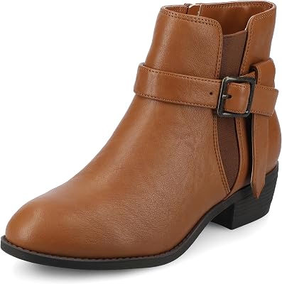 Journee Collection Womens Devina Zippered Ankle Booties