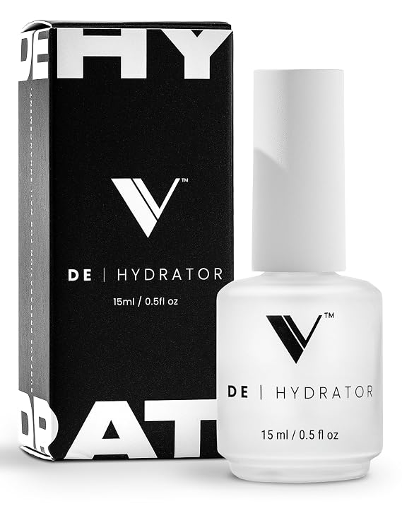 V Beauty Pure Nail Dehydrator, Gel & Acrylic Nail Prep Dehydrator, 15 ML | Professional Nail Dehydrator, Removes Moisture and Oils, Non-Yellowing, Long Lasting Adhesion, Suitable for Home & Salon Use