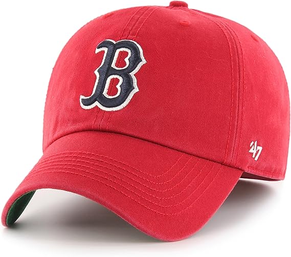 47 MLB Team Color Primary Logo Franchise Fitted Baseball Hat Cap, Unisex Adult