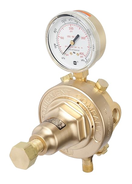 Victor Technologies 0780-1200 BSL-700 Bulk System Line Pipeline Devices Oxygen/Inert Gas Regulator, 10-200 psig Delivery Range, 1/2" NPT F Inlet Connection