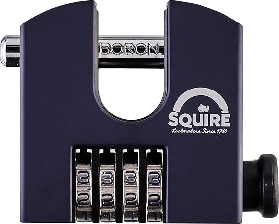 Squire Locks SHCB65 Stronghold Hi-Security Padlocks, Black