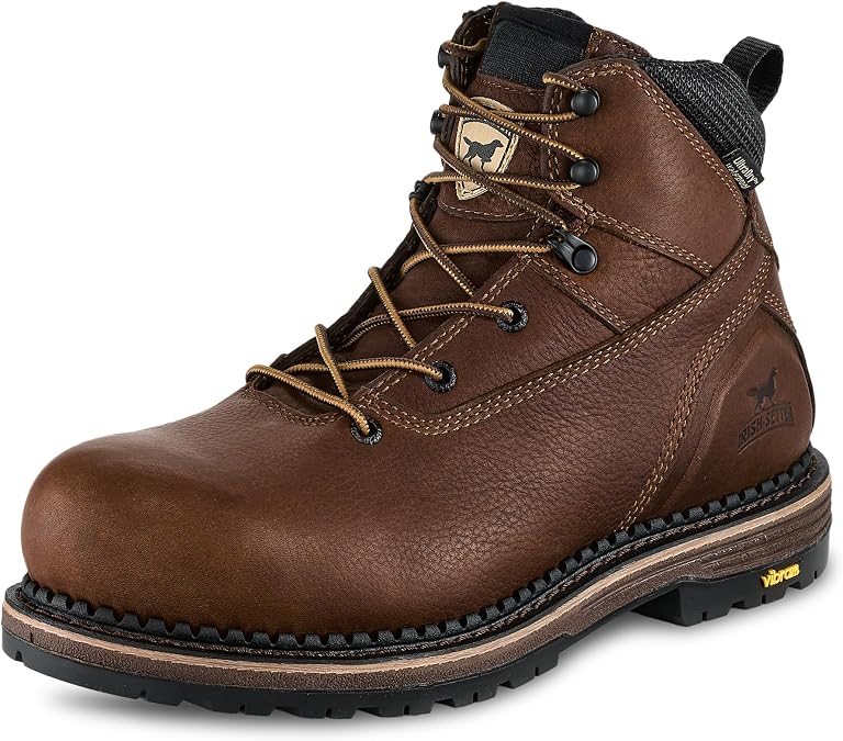 Irish Setter Edgerton 6" Mens Non-Metallic Toe Work Boot | Punture Resistant (CSA approved), Waterproof, Uninsulated