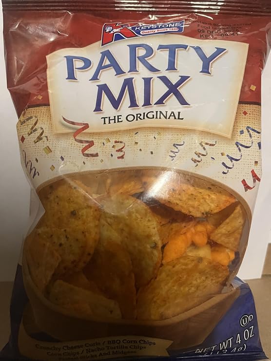 Party Mix Original Snack Mix, The Original Flavor, Party Size(12 Pack) 4oz. bags