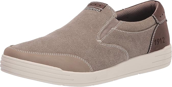 Nunn Bush City Walk Canvas Moc Toe Slip-On