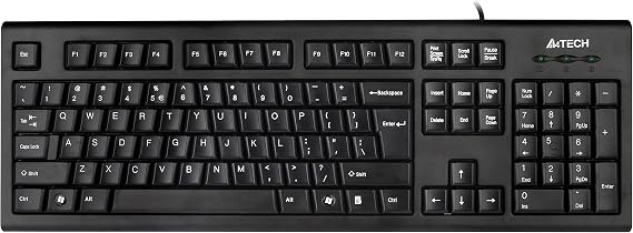 A4tech KRS-85 Natural A Rounded Edge Ergonomic Keyboard